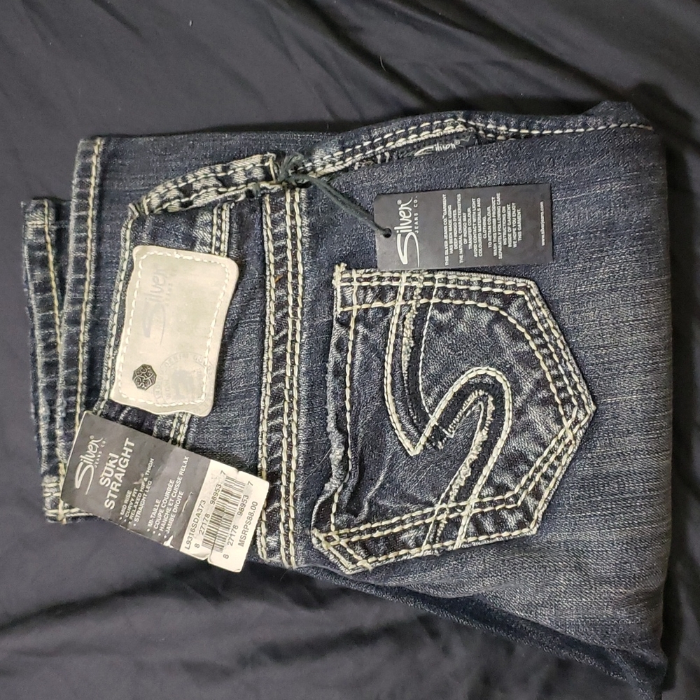 Silver Jeans Suki Straight
